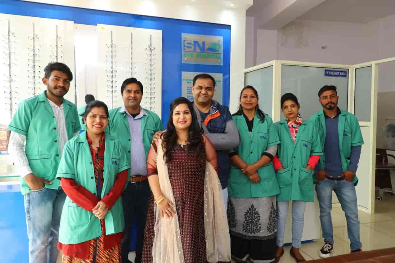 The clinical team at SN Eye Hospital